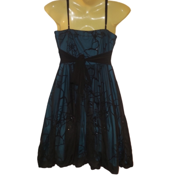 Girls Speeckless Dress size L Black and Blue - Picture 3 of 5